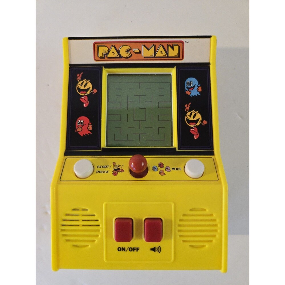 Pac-Man Retro Mini Arcade Electronic Handheld Game 09521 Tested